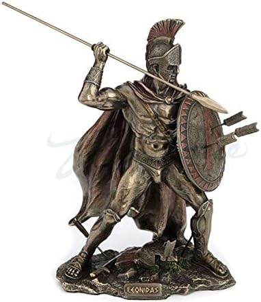 8.5 Tall Cold Cast Bronzed Resin Sculpture Statue O3806