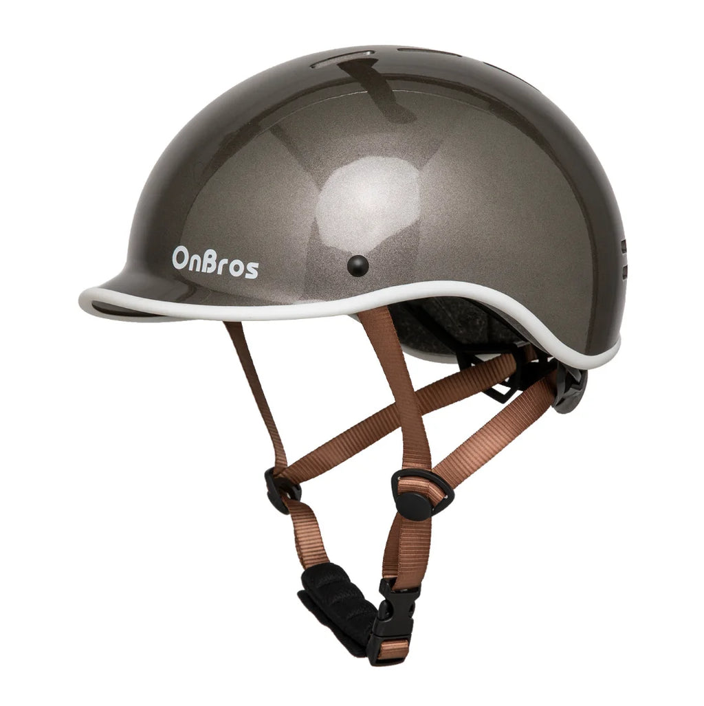 Bright crystal gray Adjustable Safety Certified Bike Helmet Z461