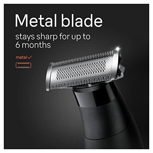 Hybrid Electric Beard Trimmer & Body Shaver, Waterproof O959973