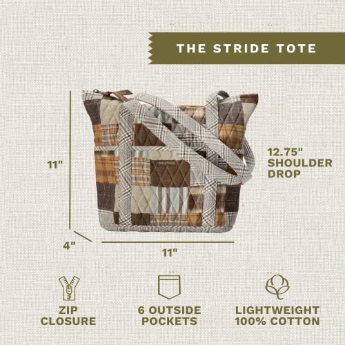 Lightweight Quilted Fabric Handbags Q4862