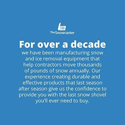 36-Inch Heavy Duty Bi-Directional Wheeled Snow Pusher E814589