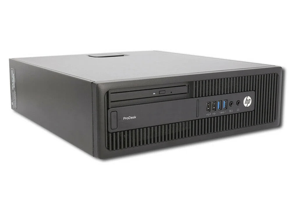 Restored HP Desktop PC Intel G4400 3.3GHz Processor 16GB Ram 500GB HDD 20 inch LCD AMD Radeon RX 550 DDR5 Windows 10 V2400
