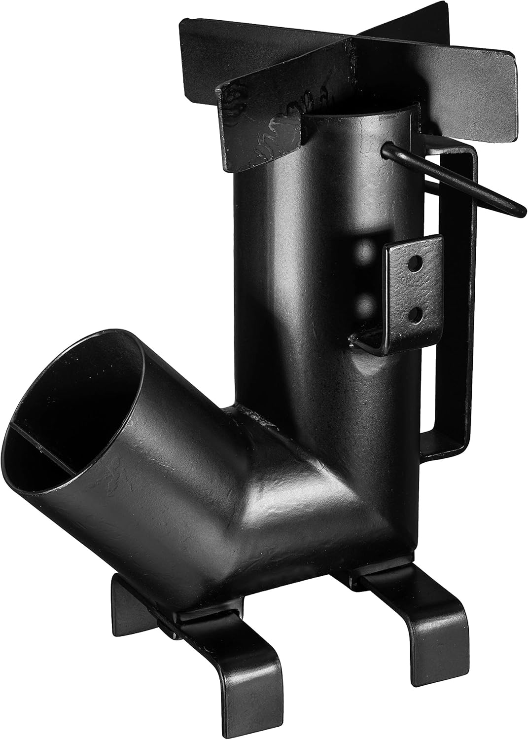 Camping Rocket Stove with Handle, Wood Burning Stove (Round) X689