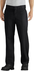 Black Relaxed Fit Twill Work Pant S243384