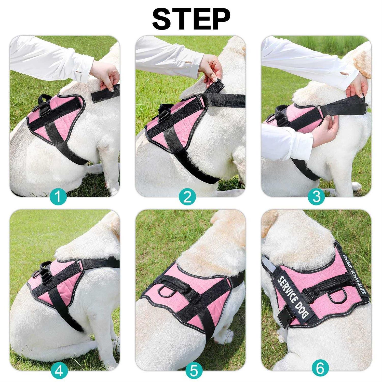 No Pull Easy On Off Pet Vest Harness R4868