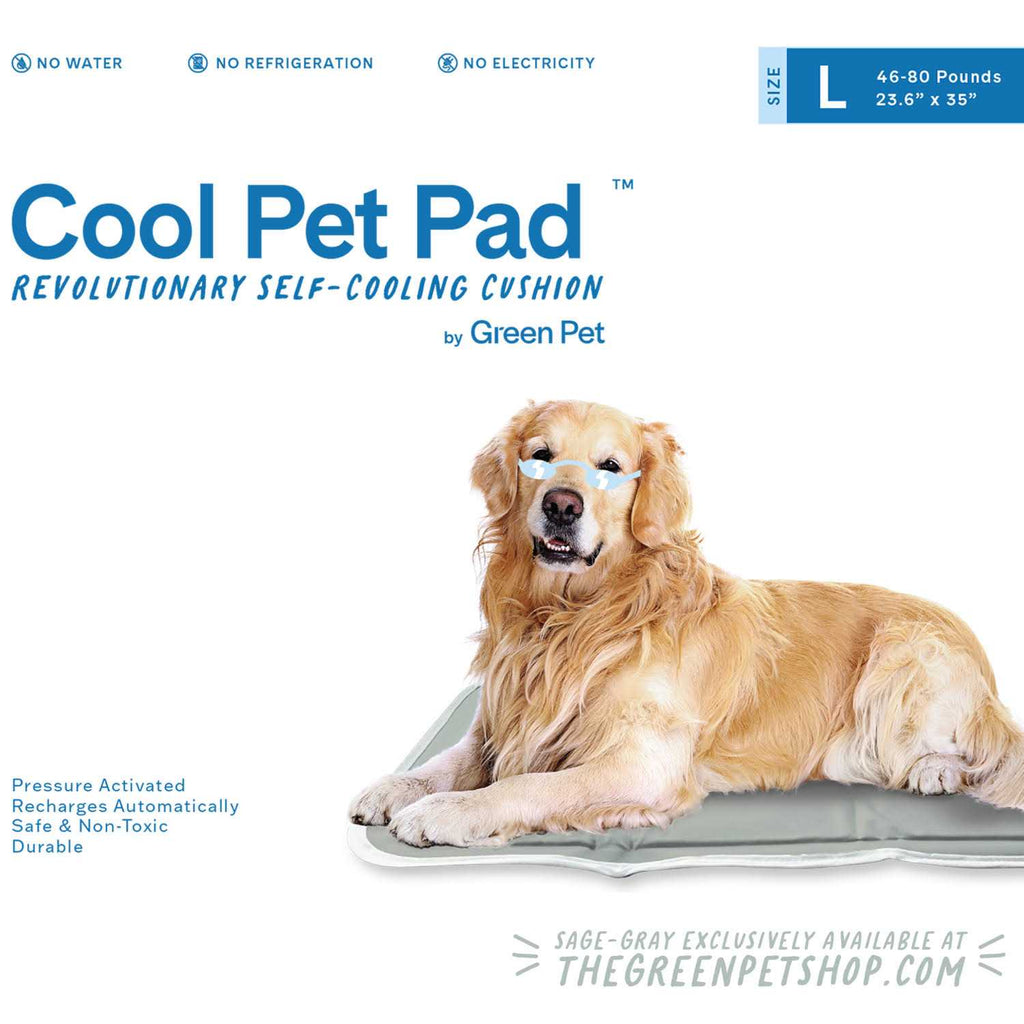 Sage Gray Self Cooling Pet Pad G47179
