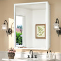 Silver 16x24 1 Door Recessed Medicine Cabinet with Mirror L657