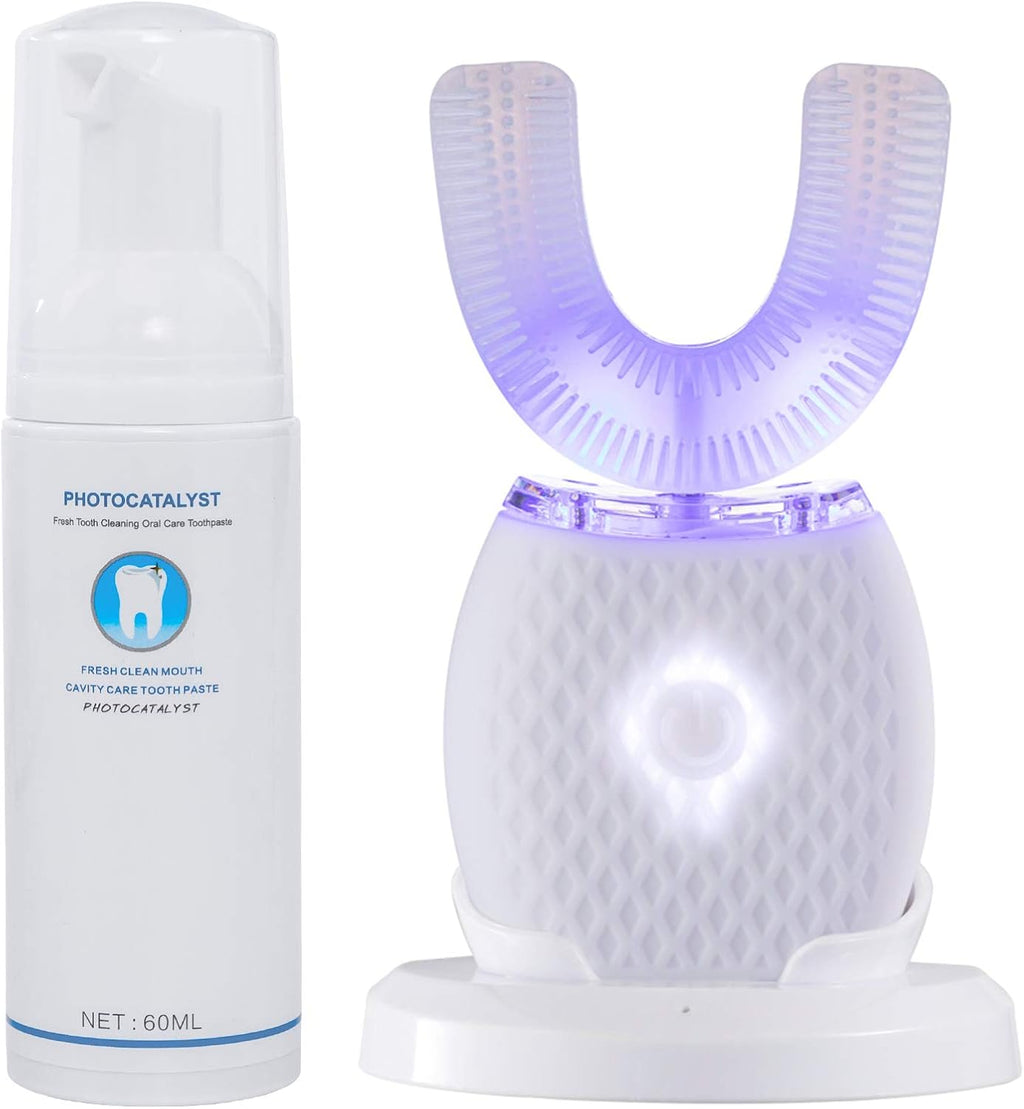 U Shaped Automatic Toothbrush with Wireless Charging H390