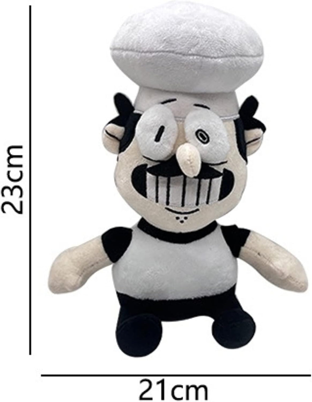 Gray Pizza Tower Plush Toy Pillow O429