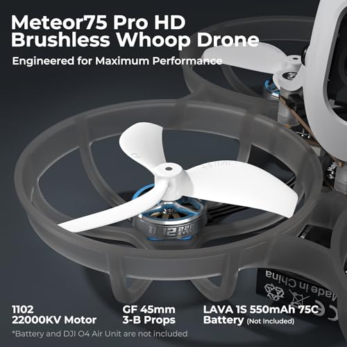 Brushless Whoop Quadcopter with 45mm 3-Blade Prop R2296