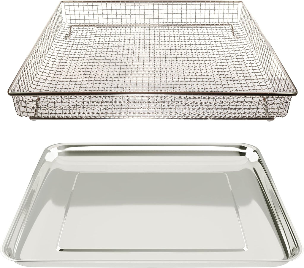 Stainless Steel Baking Tray Pan and Air Fryer Basket T59265