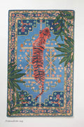 Red Wool Area Rug 9'x12' S69411