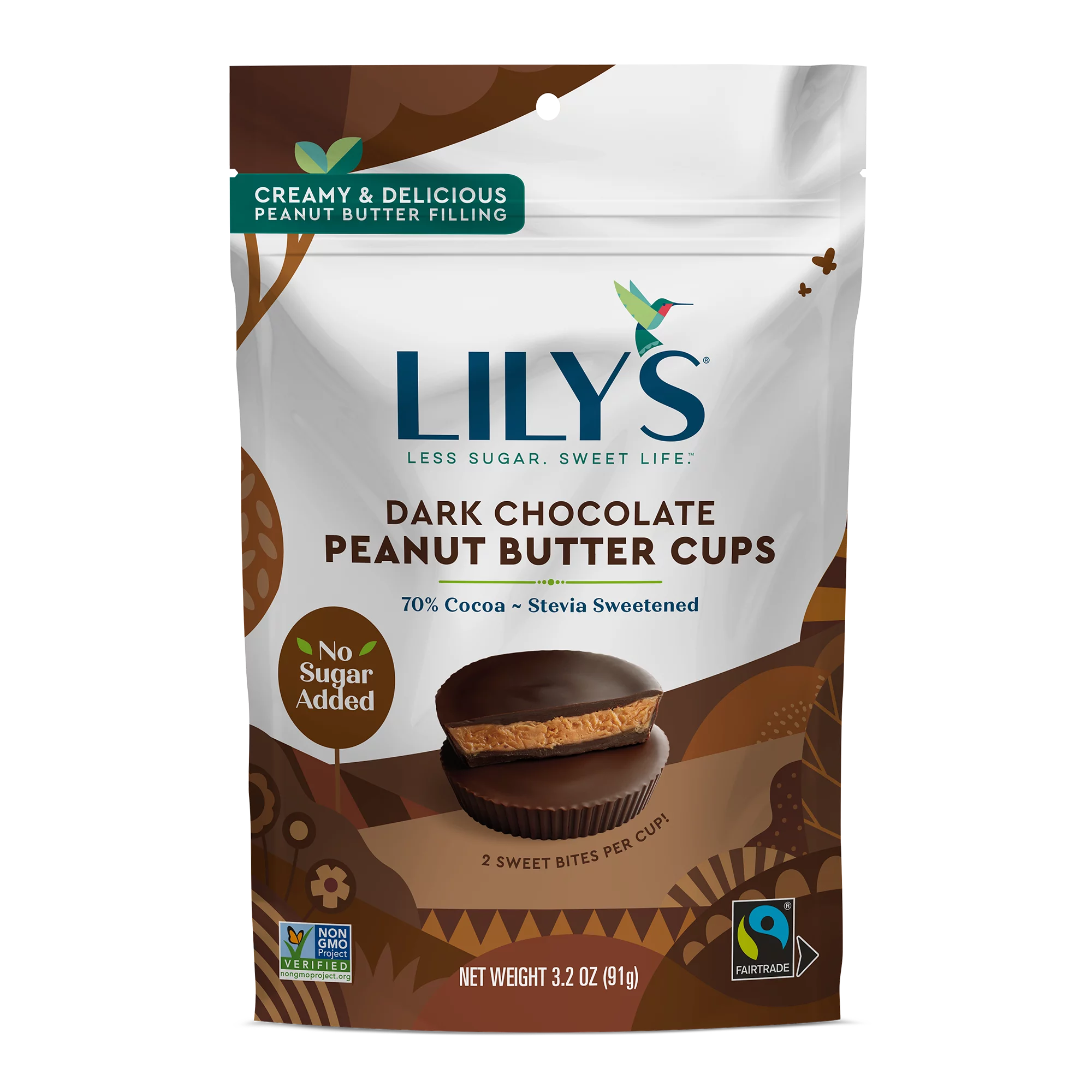Dark Chocolate Peanut Butter Cup, 3.2 oz N701028