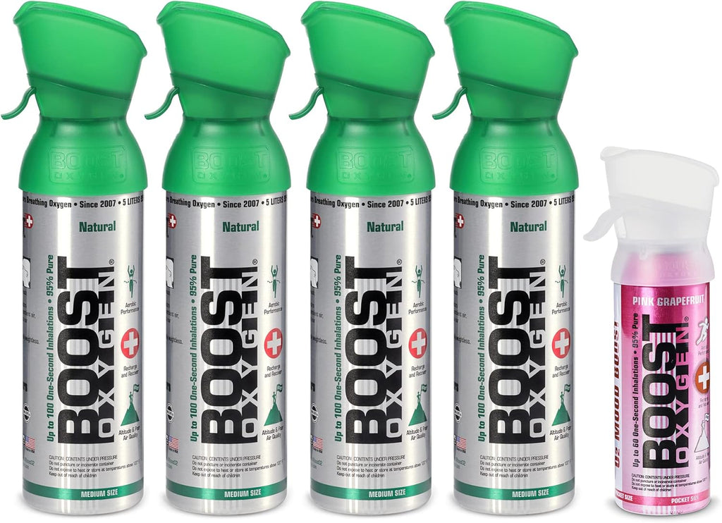 Portable 5 Liter Pure Natural Oxygen Canister Bottle V813